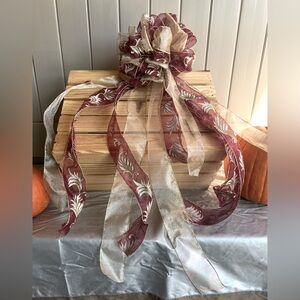 New Handmade Christmas Tree Bow